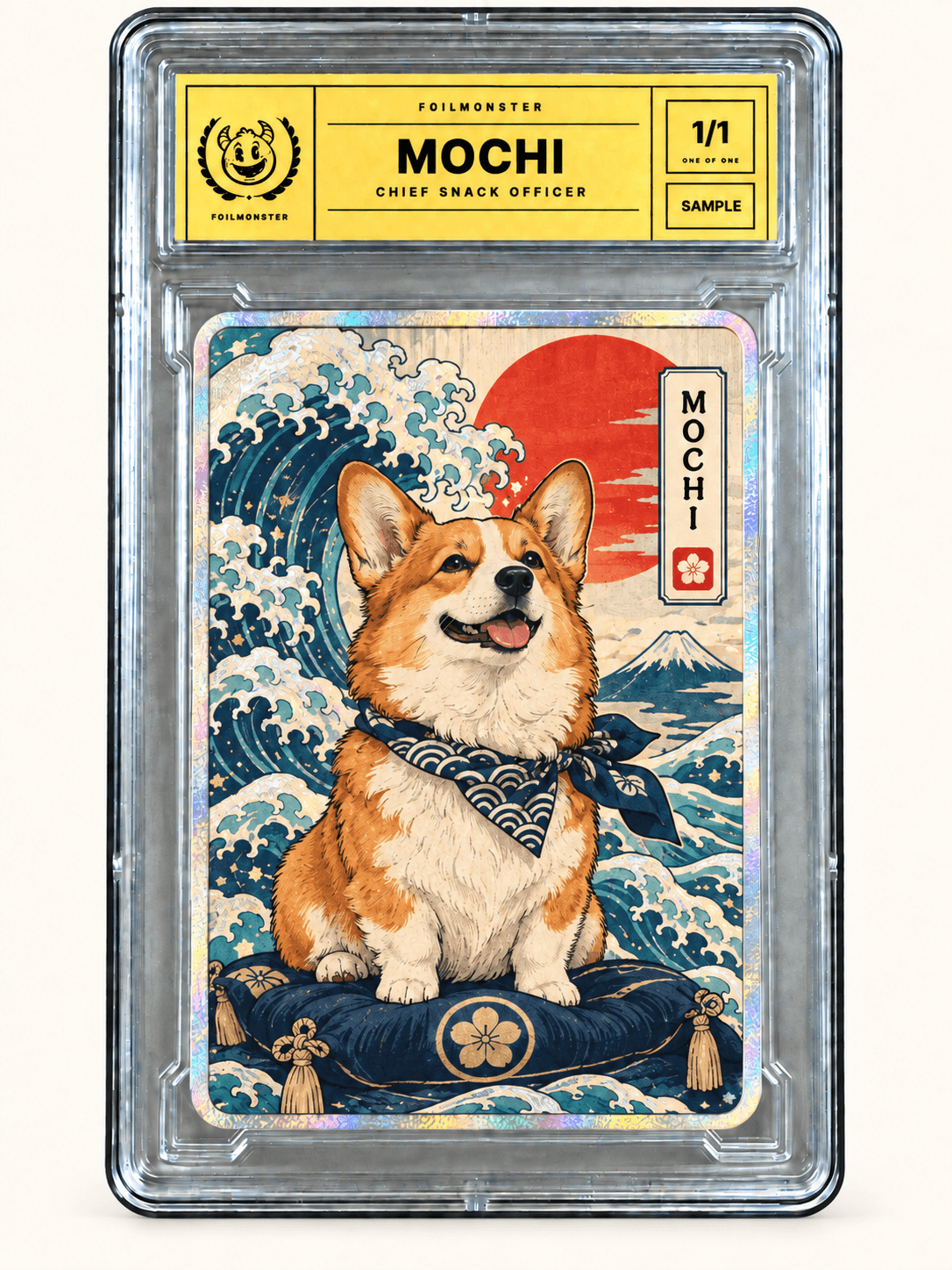 Your very good pet: illustrative custom card example