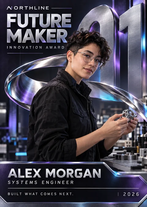 Innovation award: Future Maker, front design